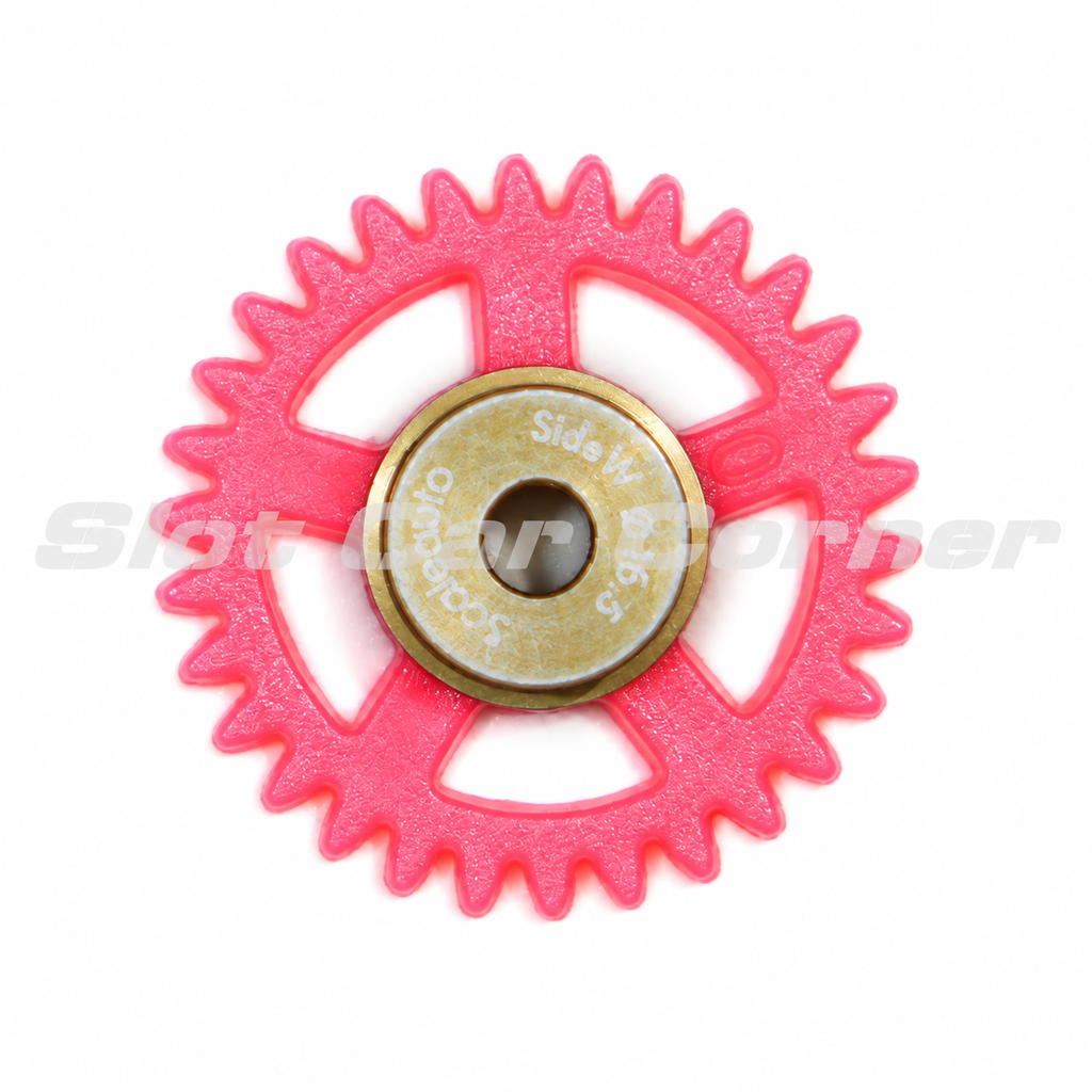 Scaleauto SC-1161R 30-Tooth Polyamide Sidewinder Gear, 16.5 mm, product view