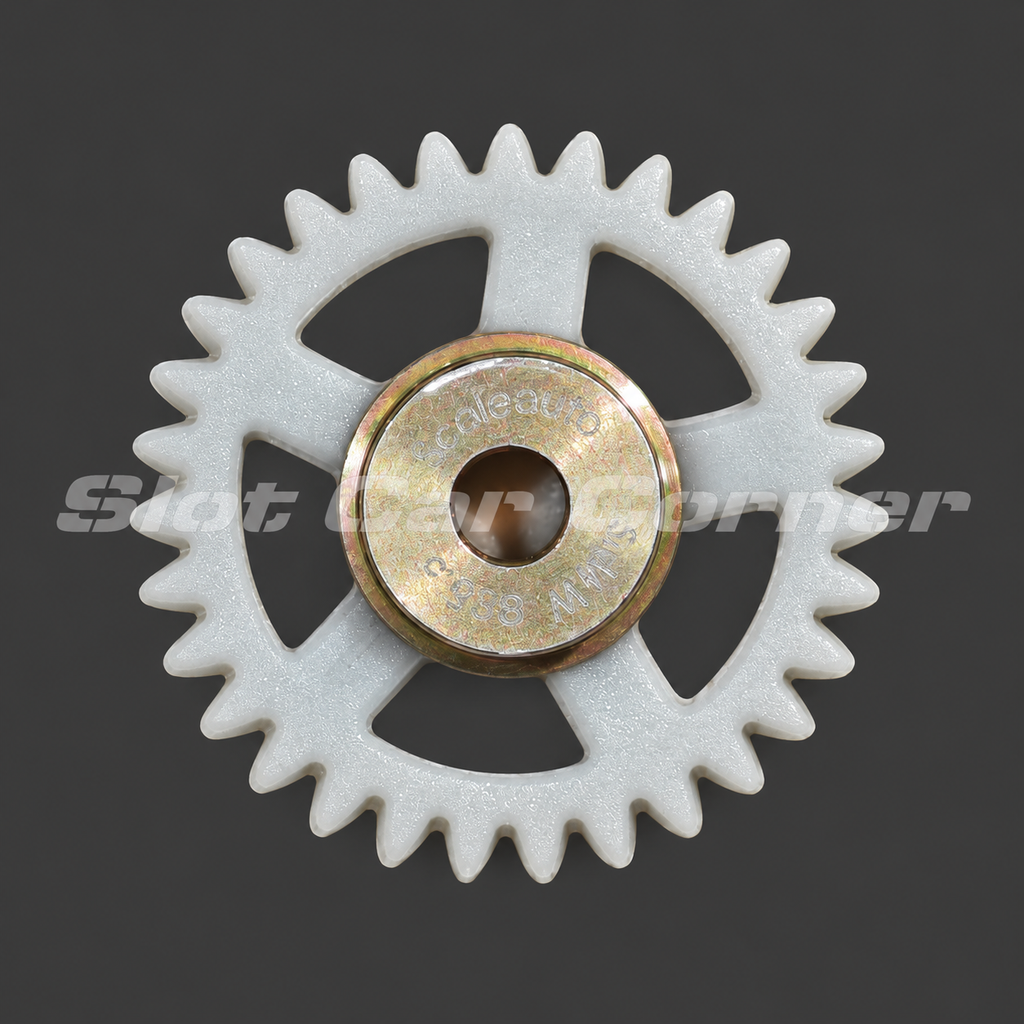 Scaleauto SC-1162R 31-Tooth Polyamide Sidewinder Gear, 16.5 mm, product view