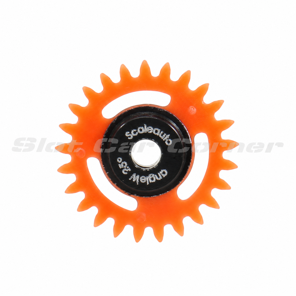Scaleauto SC-1165R 25-Tooth Polyamide Anglewinder Gear, 15.8 mm, product view