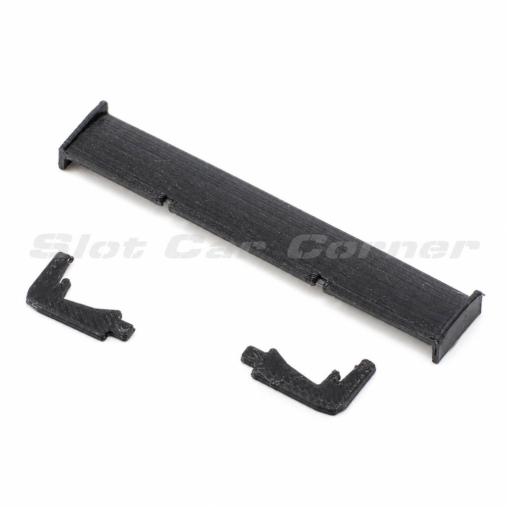 Scaleauto SC-3630A6 Flexible Rubber Rear Wing, Audi R8 LMS, product view