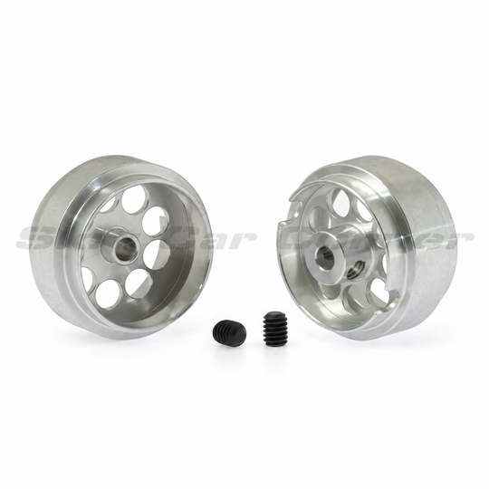 Scaleauto SC-4048F25 16.9 × 8.5 mm Aluminum Lightweight Wheels