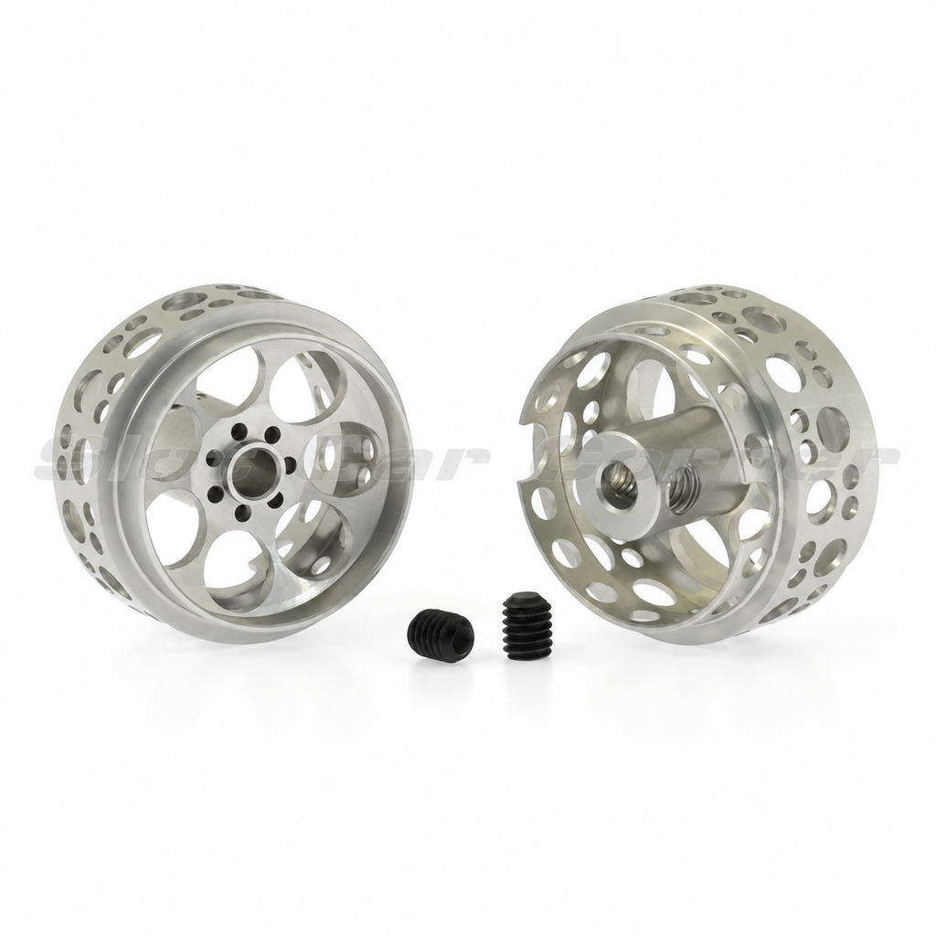 Scaleauto SC-4054D25 16.5 × 10 mm Aluminum Monza-2 Wheels, product view