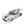 Scaleauto SC-6147RS white, blue and red SRT Viper GTS-R No. 33 slot car, front three-quarter view