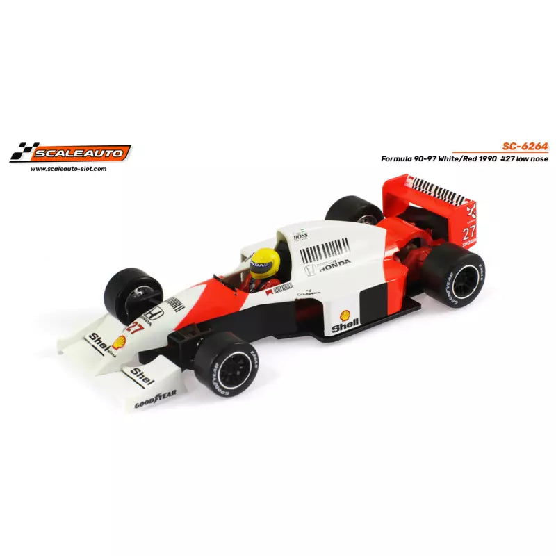 Scaleauto SC-6264 Formula 90-97 No. 27, Red/White