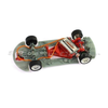 Scaleauto SC-6308R NSX GT3 GETEC slot car chassis with body removed