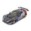 Scaleauto SC-6350RS gray, red and blue Callaway GT3 No. 26 slot car, front three-quarter view