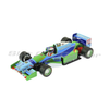 Scaleauto SC-6386 Formula 90-97 Mild Seven No. 6 slot car, front three-quarter view