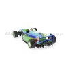 Scaleauto SC-6386 Formula 90-97 Mild Seven No. 6 slot car, rear three-quarter view