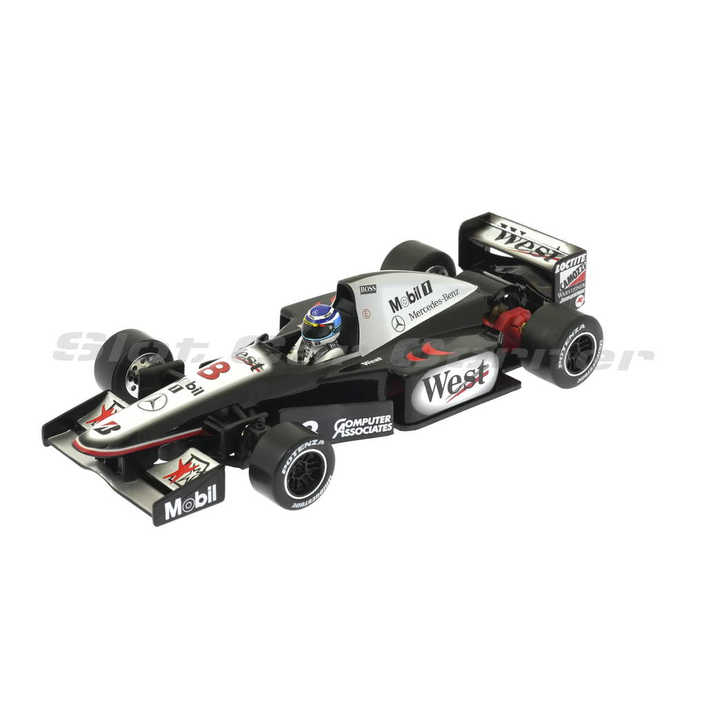 Scaleauto SC-6388 Formula 90-97 West No. 8 slot car, front three-quarter view