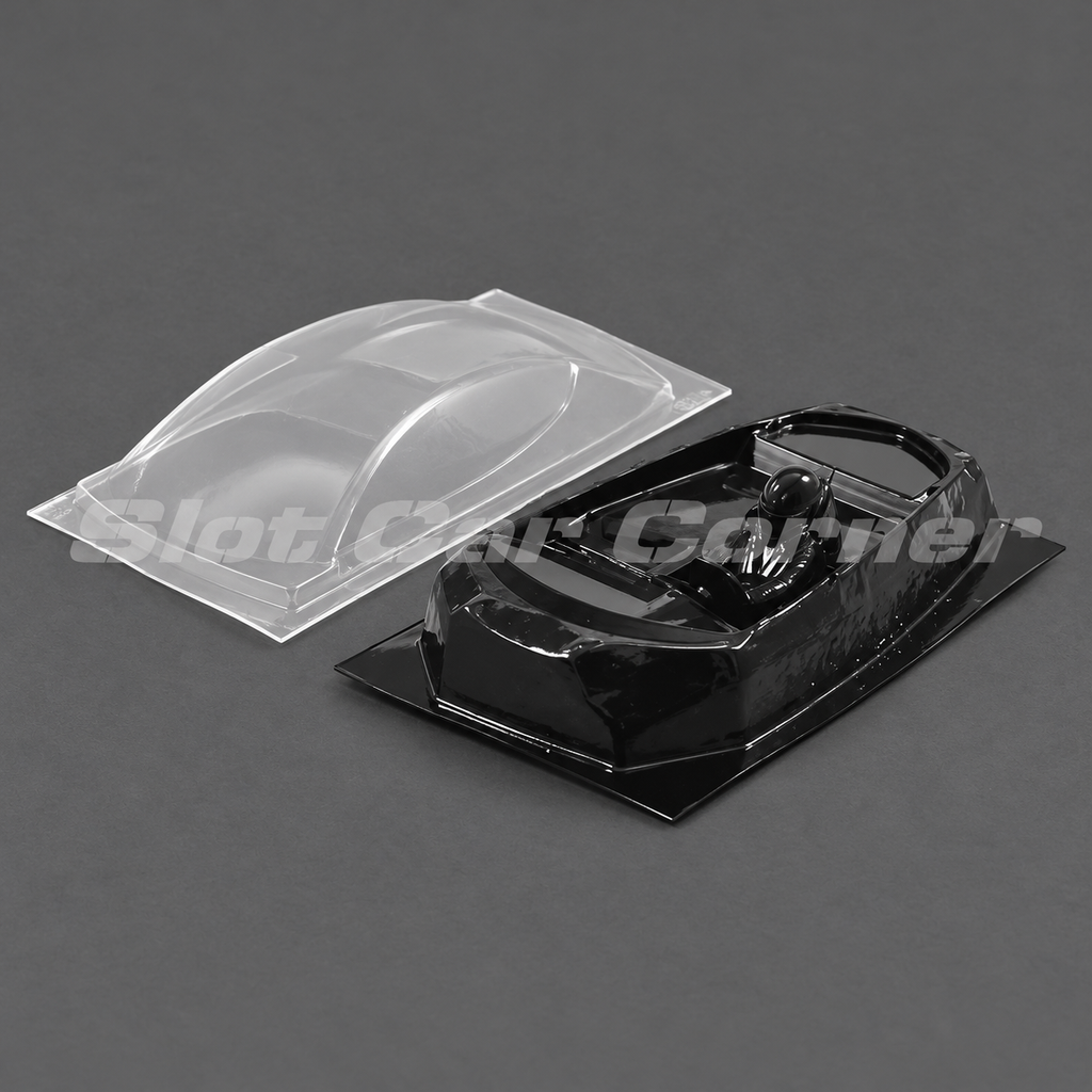 Scaleauto SC-6630 Porsche 991 / 992 GT3 Lightweight Lexan Cockpit Set, Unpainted, product view