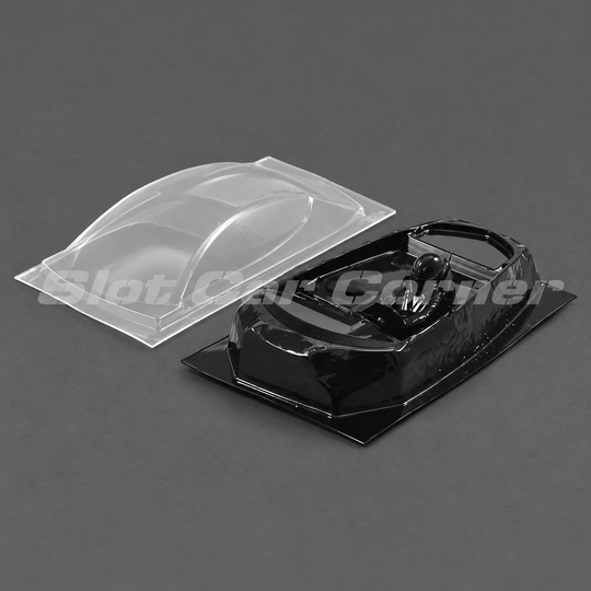 Scaleauto SC-6630 Porsche 991 / 992 GT3 Lightweight Lexan Cockpit Set, Unpainted