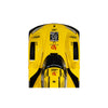 Scalextric C4653 yellow Porsche 963 No. 85 JDC Miller Daytona 2025 1:32 slot car, overhead front body detail