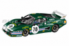 Sideways SW51A 512BB/LM No. 78 EMKA Le Mans 1980 slot car, front three-quarter view on white background