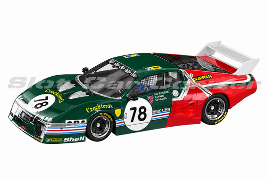 Sideways SW51B 512BB/LM No. 78, Le Mans 1980 End of Race LIMITED EDITION