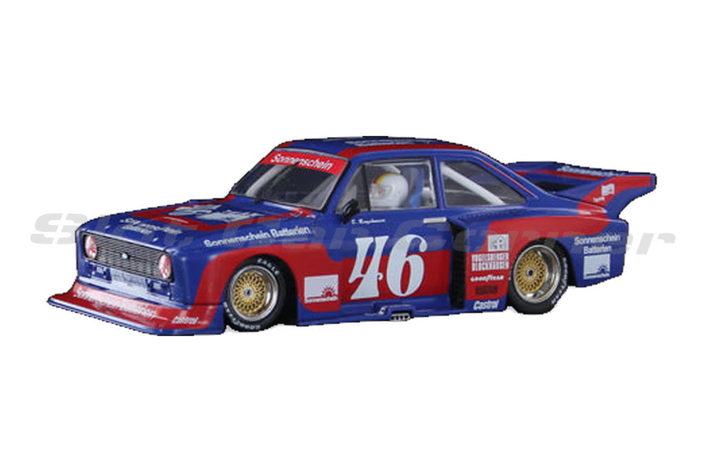 Sideways SW81 Escort II RS Turbo Zakspeed Gr. 5 Team Sonnenschein No. 46, front three-quarter view on white background