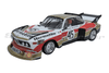 Sideways SW86 BMW 3.5 CSL Group 5 Team Hermetite No. 45, front three-quarter view on white background