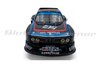 Sideways SW87 BMW 3.5 CSL Group 5 No. 42 Gitanes, 24H Le Mans 1976, front view on white background