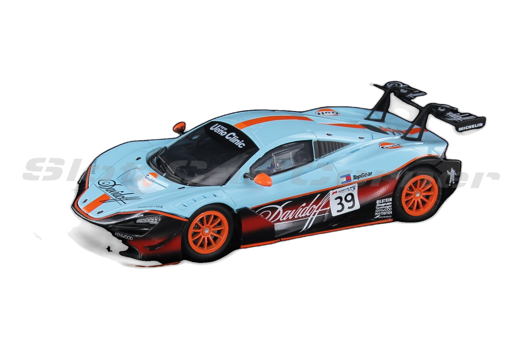Sideways SWCAR04B McLaren 720S GT3 Historical Racing Edition, No. 39, front three-quarter view on white background