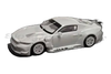 Sideways SWCAR10K Ford Mustang GT3 2024, White Kit, front three-quarter view on white background