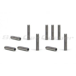 Slot.It PA54 M2 x 10mm Set Screws, Cup Point, Stainless Steel