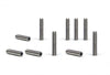 Slot.It PA54 M2 x 10mm Set Screws, Cup Point, Stainless Steel