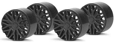 Slot.It PA13b BBS Wheel Inserts, F1, Black