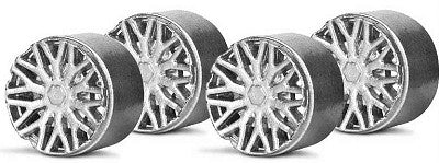Slot.It PA13s BBS Wheel Inserts, F1, Silver
