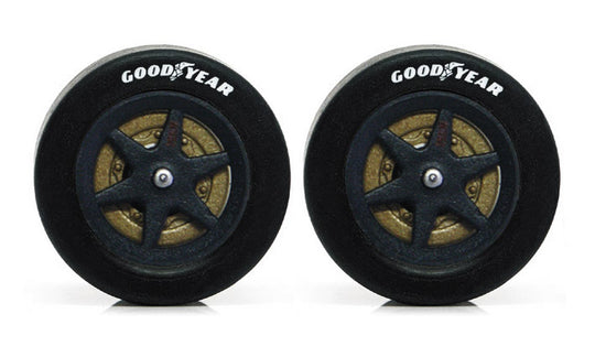 Slot.It PA30 Wheel Inserts, Mercedes Sauber C9