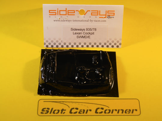 SWMD/E Sideways Lexan Cockpit, Porsche 935/78 Moby Dick