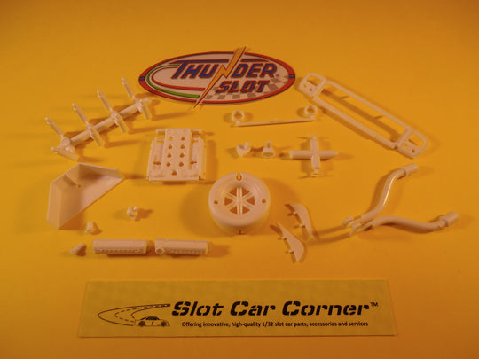 ENK001 Thunder Slot Engine/Exhaust Kit, Lola T70