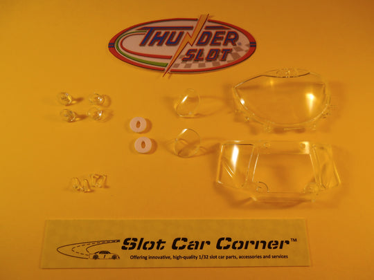 HWK001 Thunder Slot Clear Parts, Lola T70