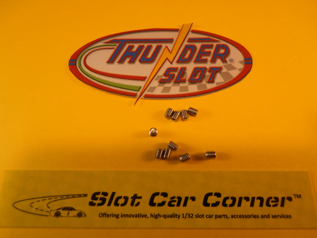 SC2.5HEX Thunder Slot Set Screws for Front Axle/Body, M2.5x3mm