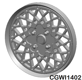 CGWI1402 CG Slotcars BBS E50 Wheel Inserts, 14mm