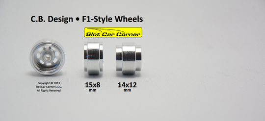 CBD0705 CB Design F1/Modified Style 14.5 x 12mm Wheels