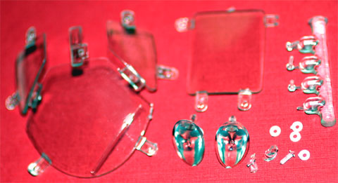 NSR 1353 Ford P68 Windows & Lights