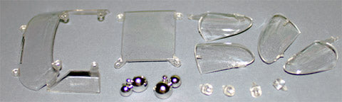 NSR 1324 Ford MK IV Windows & Lights