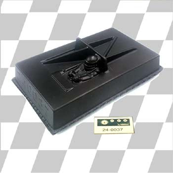 Caveman 24-0037SB 3D 1:24 Stock Car Black Styrene Interior, Unpainted