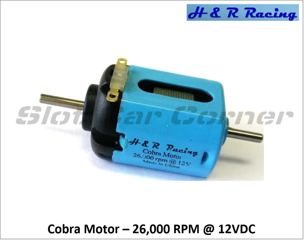 HRMC1 H&R Racing 26,000 RPM Cobra Motor, Short-Can