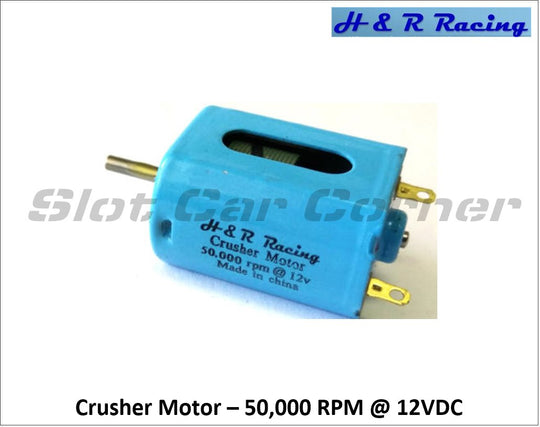 HRMX1 H&R Racing 50,000 RPM Crusher Motor, Short-Can