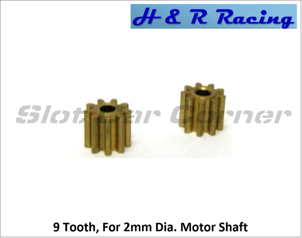 H&R Racing HR401 9T Brass Pinion