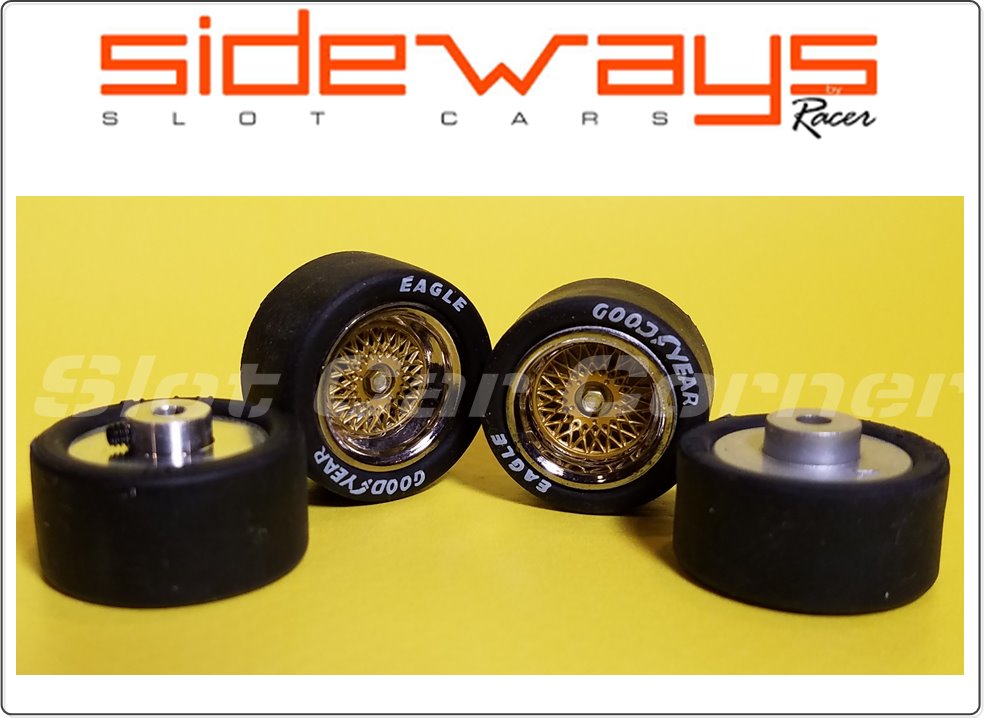 SW49/W01 Sideways Wheel Set - Mustang (Gold)