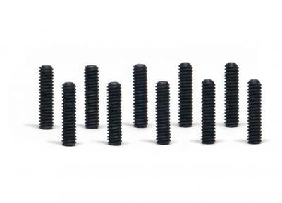 Slot.It PA50 M2 x 10mm Set Screws, Cup Point, Black