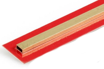 KS8262 K&S Rectangular Brass Tube 3/32" x 3/16" x 12"