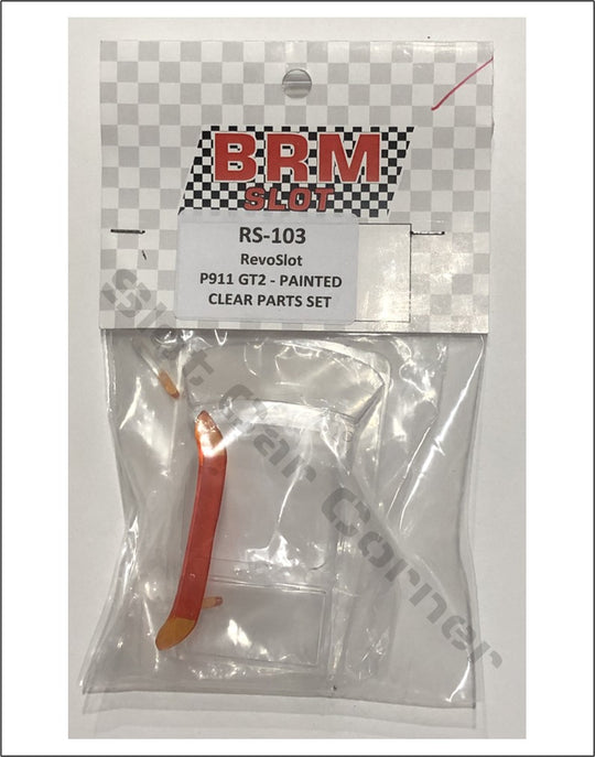 RS-103 RevoSlot Clear Parts, Porsche 911 GT2