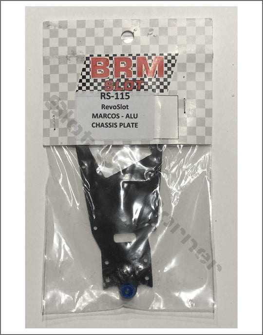 RS-115 RevoSlot Aluminum Chassis Plate, Marcos LM600