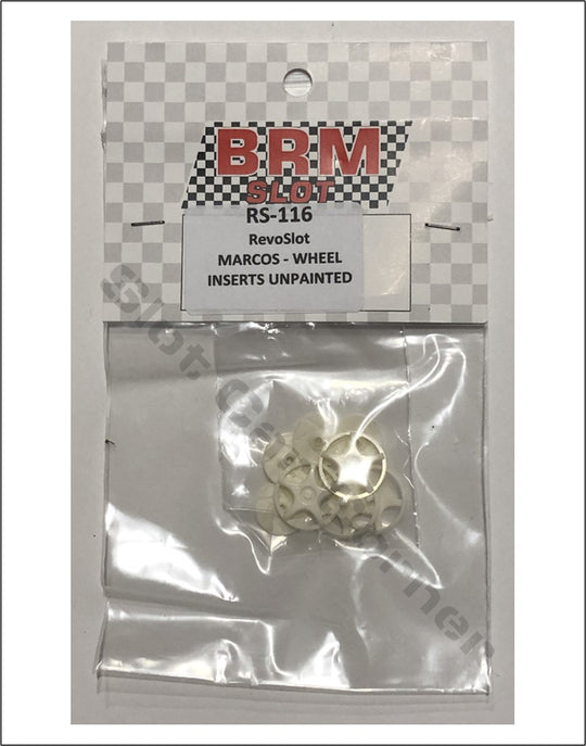 RS-116 RevoSlot Wheel Inserts, Marcos LM600