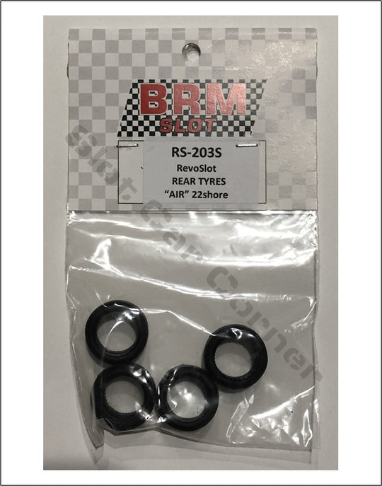 RS-203S RevoSlot AIR Soft Rear Tires 19x10mm, Shore 22