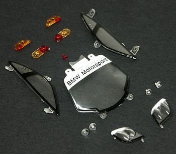 Slot.It CS10v Transparent Parts, McLaren F1 GTR