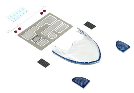 Slot.It CS16v Transparent Parts, Chaparral 2E