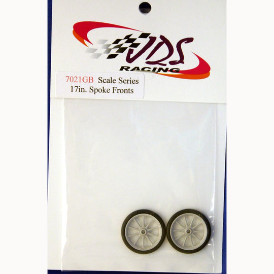 JDS7021GB JDS Scale Series 17 Inch Spoke Front Wheels Glass Beaded